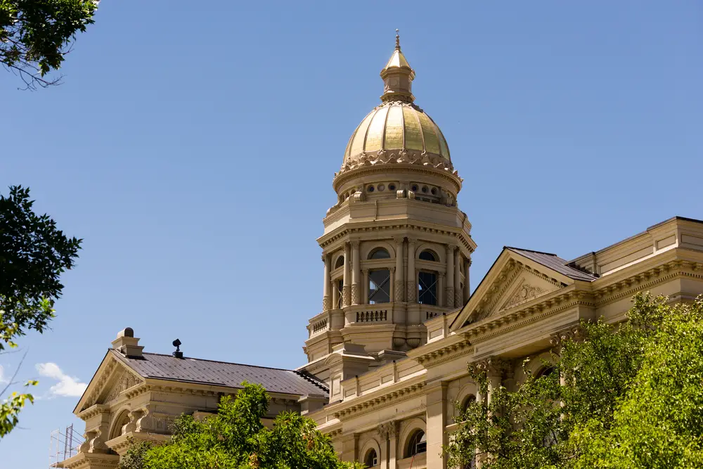 Cheyenne Wyoming Capital City Downtown Capitol Building Legislat